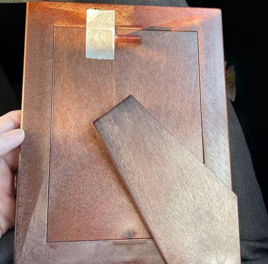 銀製　写真立て