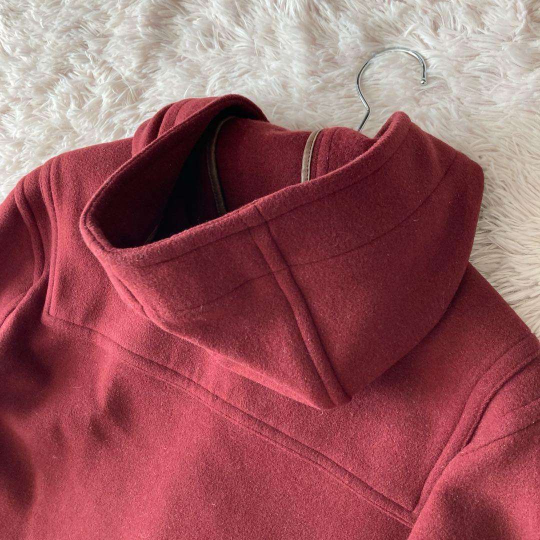 【地下鉄五郎】ポールスミス　ロング ダッフルコート ウール ボルドー M