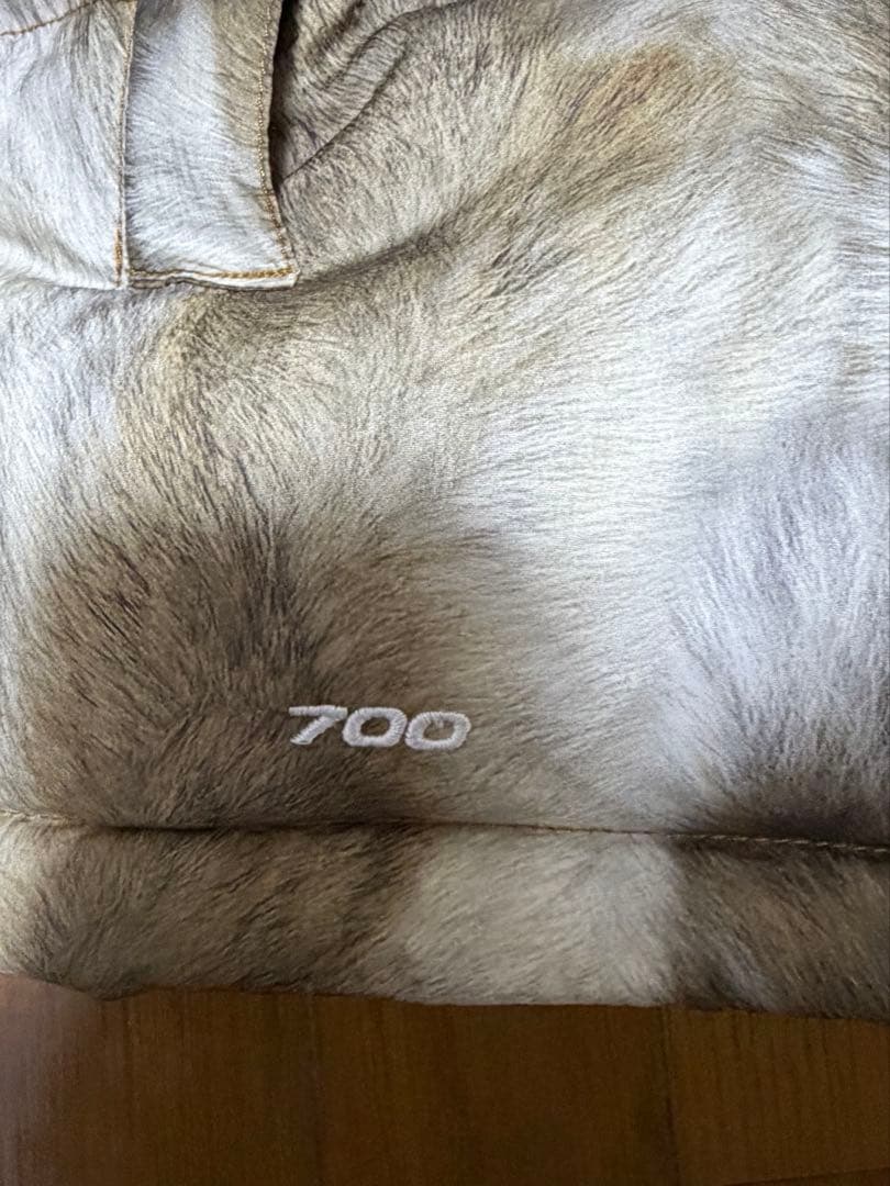 Supreme Fur Print Nuptse Vest ノース ダウンベスト