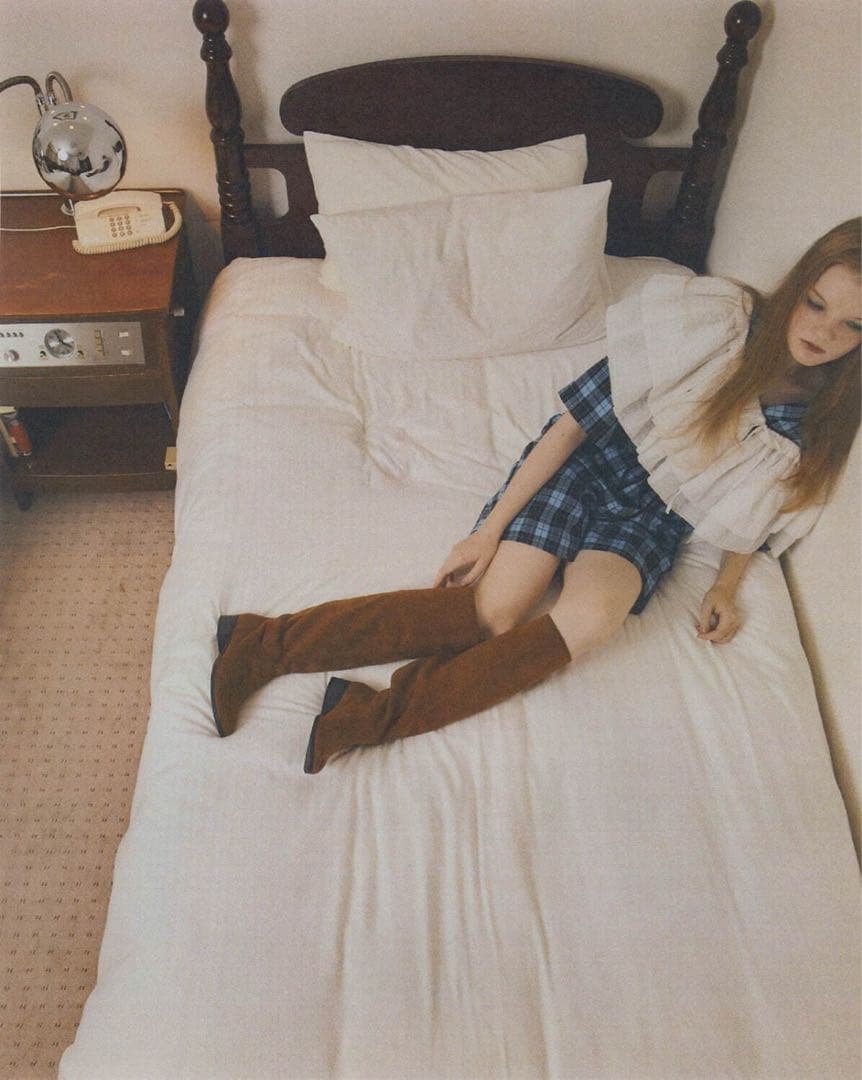 未使用 [BELPER] ホワイト ミニスカート Fサイズ