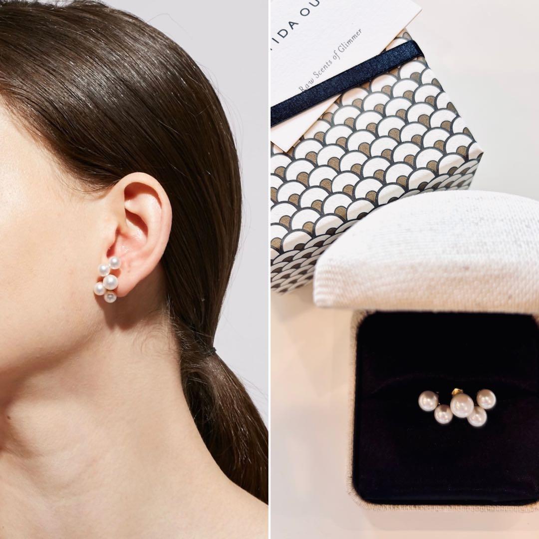 ARTIDA OUD アコヤパール リバース スタッドシングルピアス