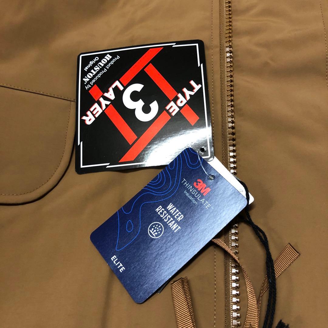 ヒューストン コールドウェザーパーカー エクワックス ミリタリージャケット