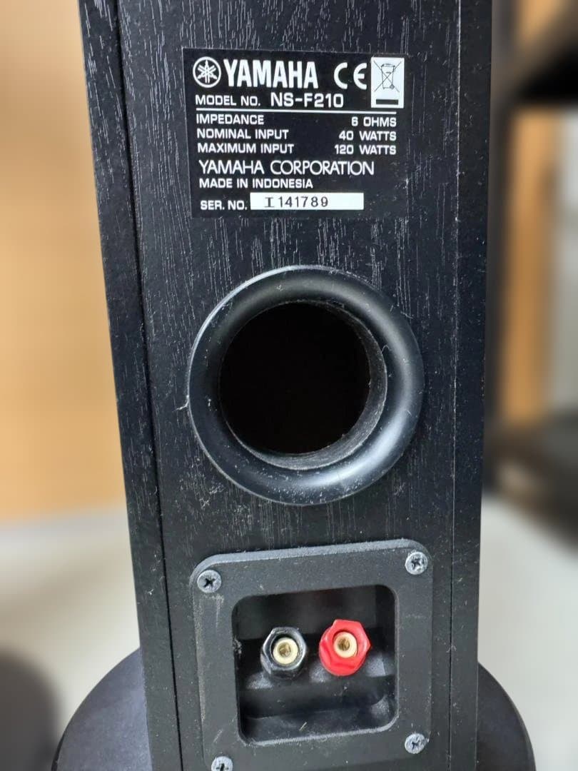 YAMAHA ヤマハ NS-F210 ブラック スピーカー2本セット