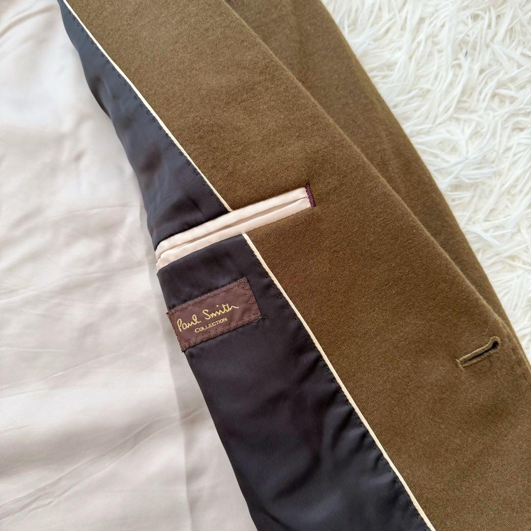 Paul Smith テーラードジャケット ブラウン ウール XLサイズ