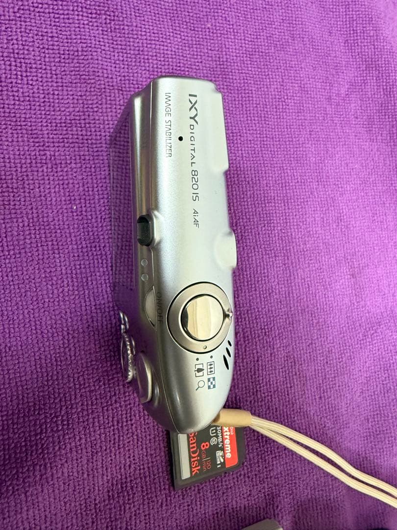 【動作確認済】Canon IXY DIGITAL 820 IS