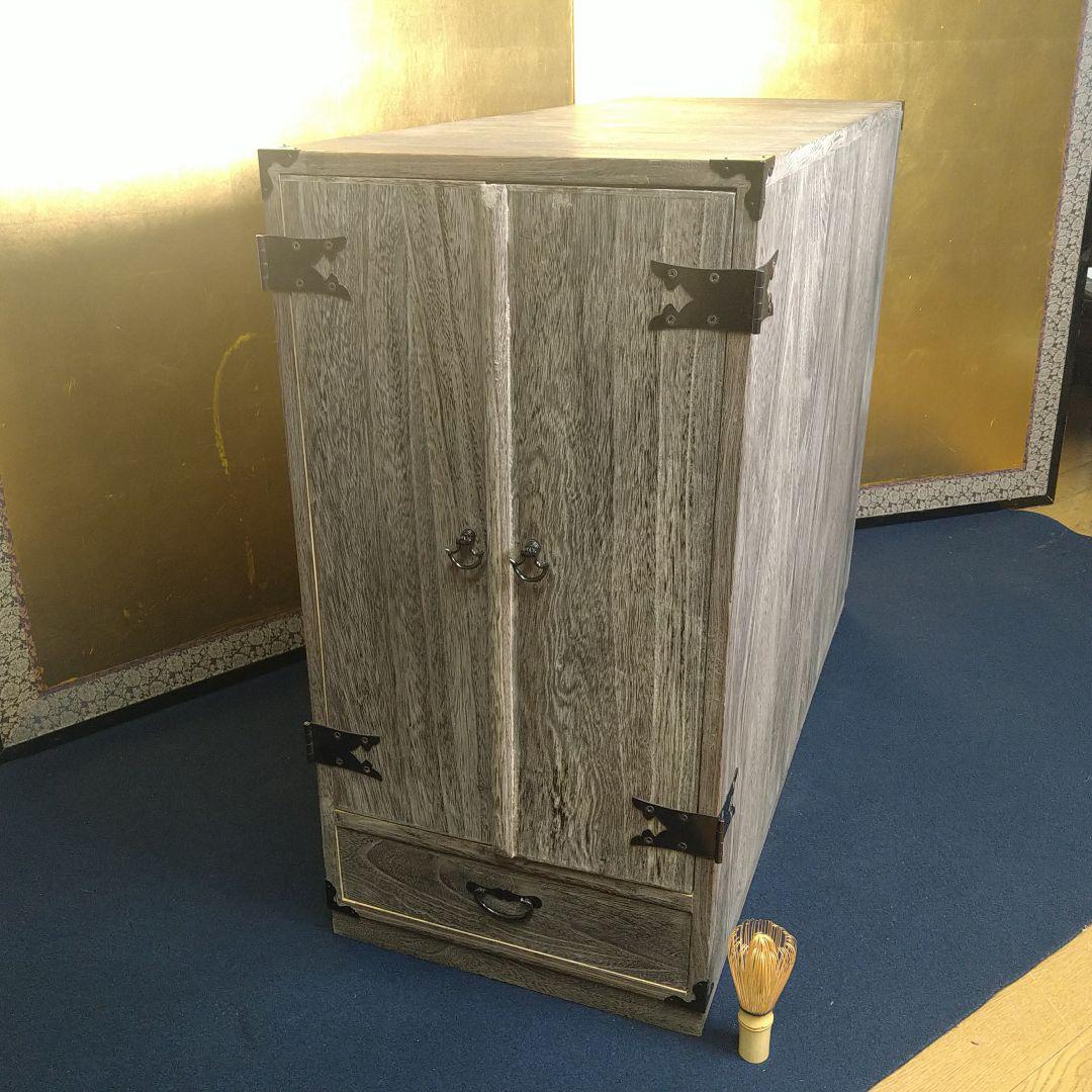 AC36 掛軸箪笥 総桐無垢 軸箱12本 掛軸収納 掛軸長物 収納BOX 使用書