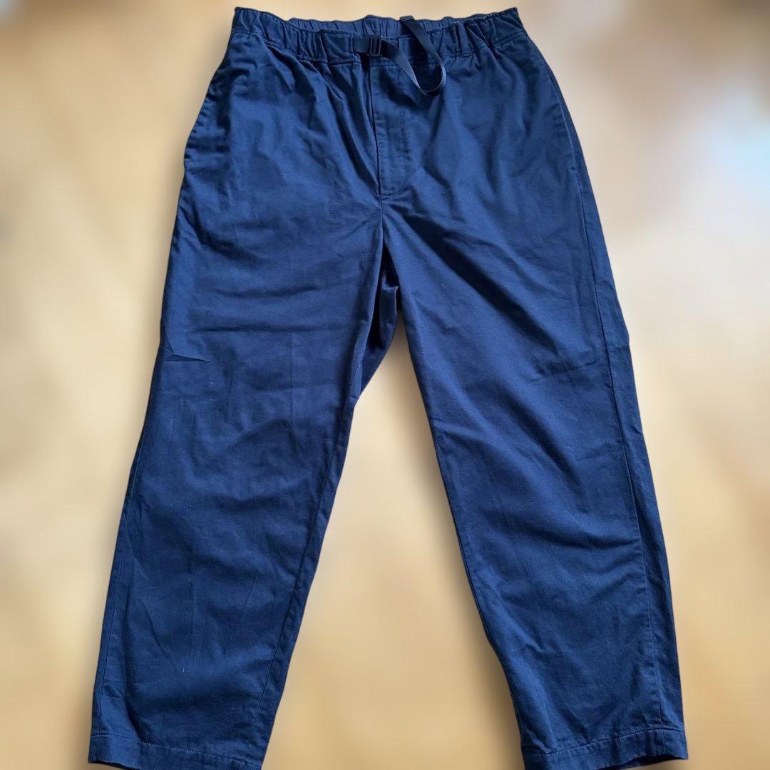 パンツ everyone belted easy pants (NAVY) XL