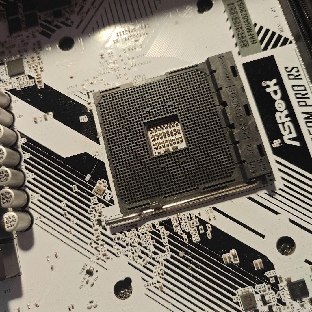 マザーボード B550m pro rs