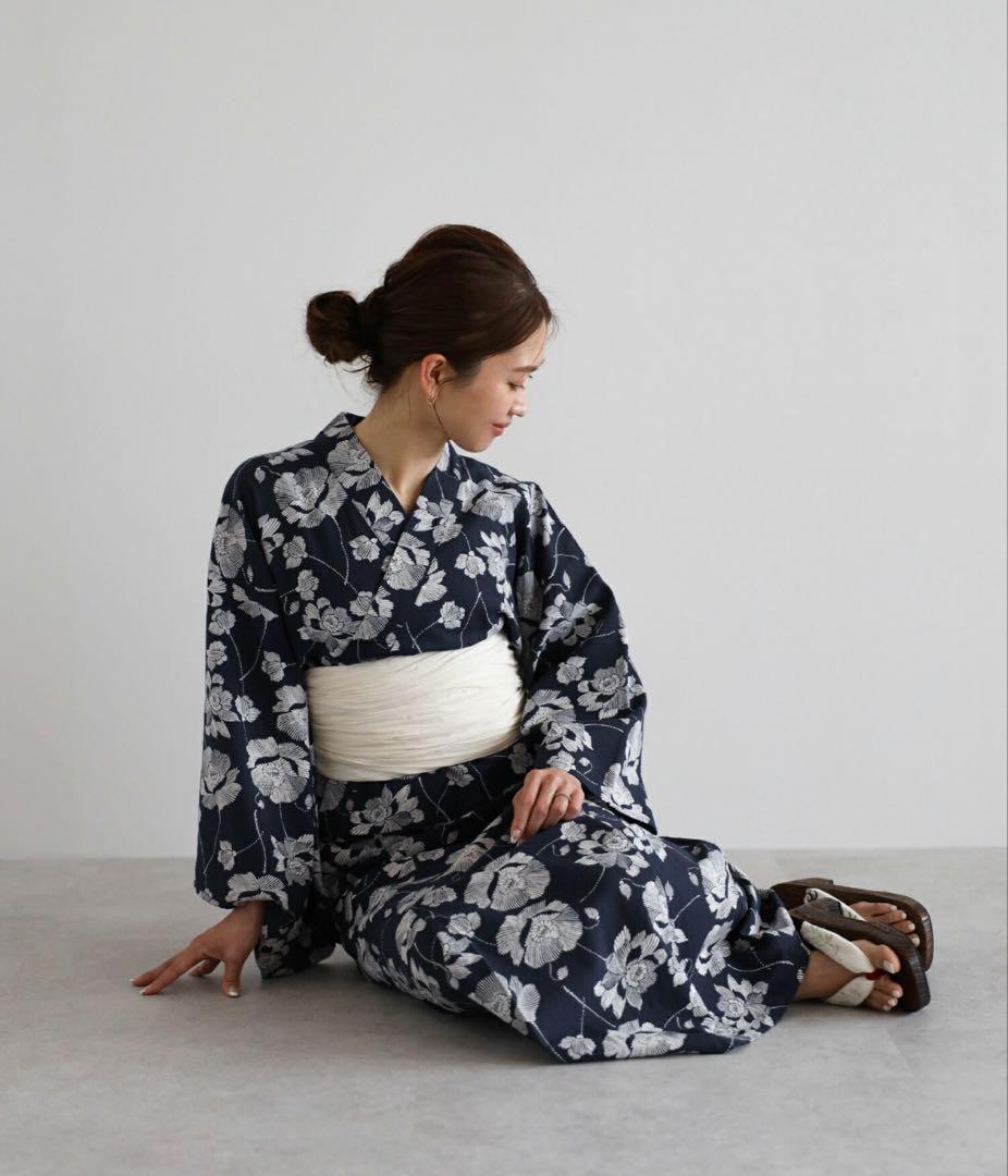 BonjourSagan セパレート浴衣3点セット M