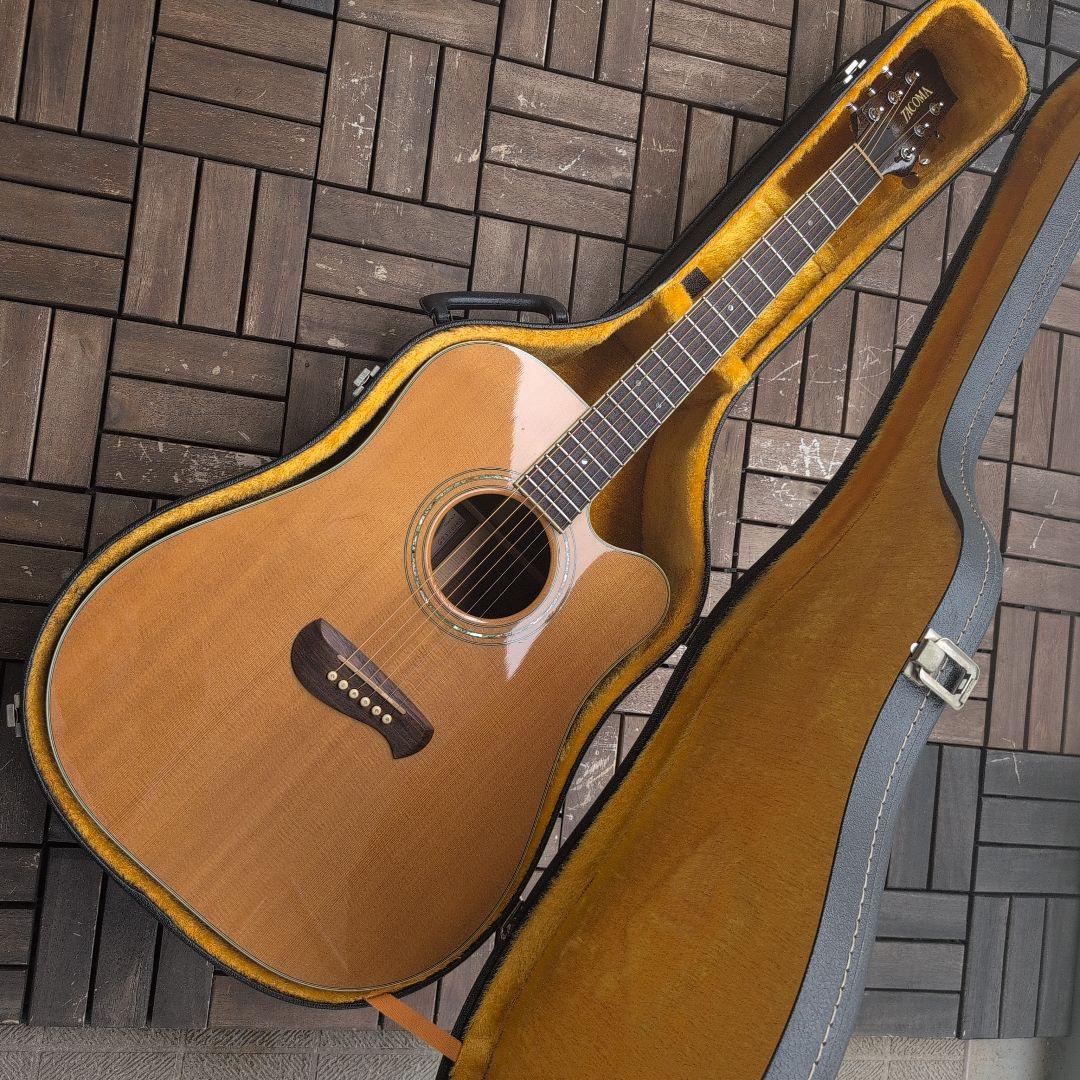 TACOMA 全単板 USA製 DR16C ナチュラル 塗装に難有り！