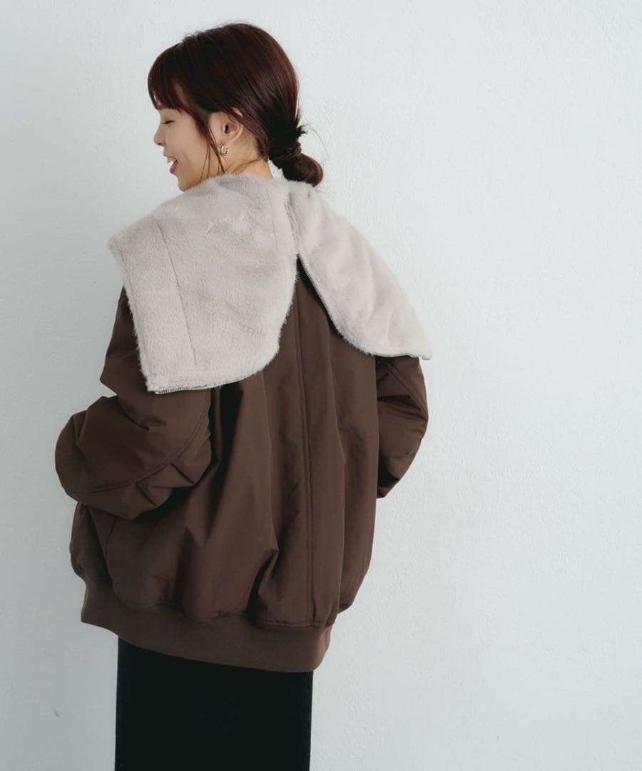 CIAOPANICTYPY KAIRI企画 撥水2WAYジップ中綿ブルゾン