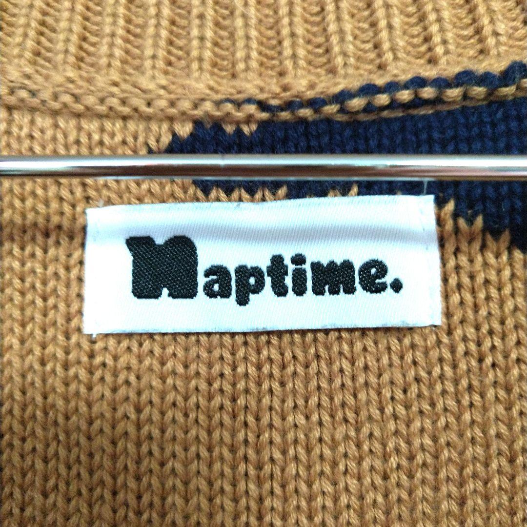 Naptime. 花柄 ニットベスト Mサイズ