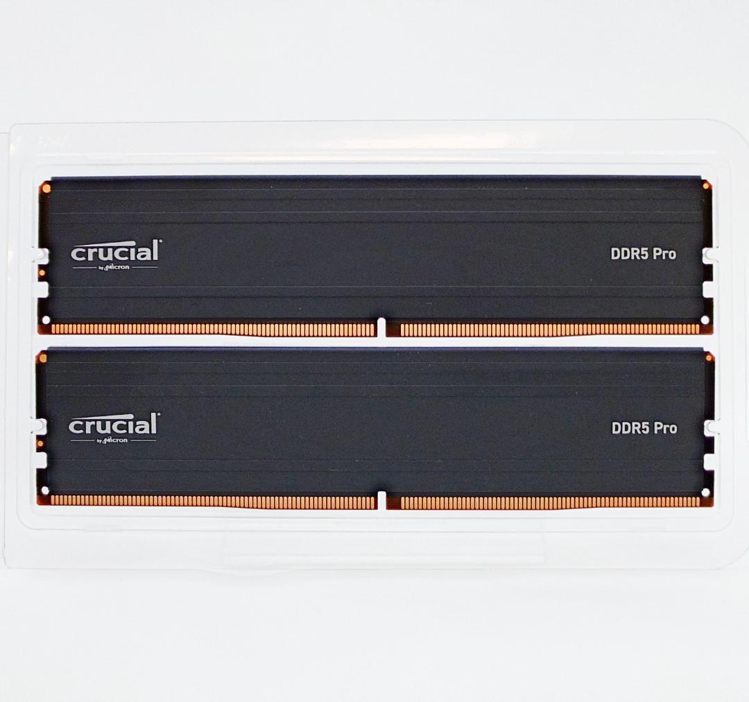 CrucialPRO DDR5メモリ 16GB2枚 CP2K16G56C46U5