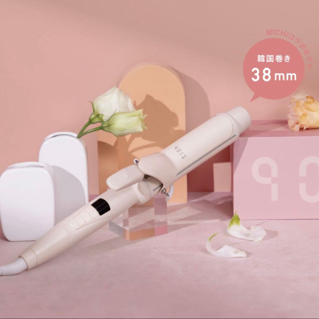 【クレイツ】9012 イオンカールアイロン 38mm