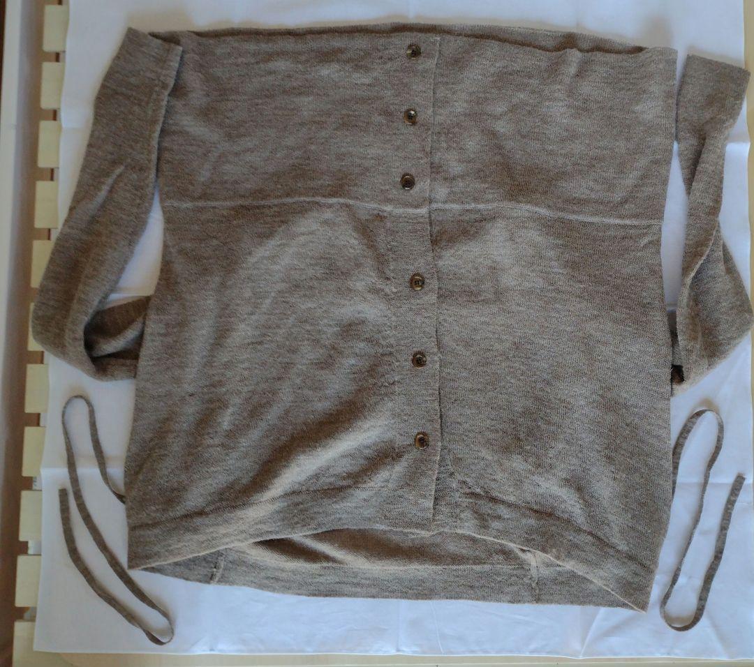 ANN DEMEULEMEESTERブラウンベージュ カーディガン/セーター34