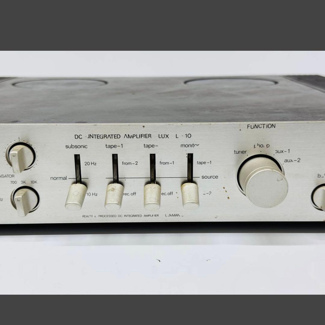 LUXMAN ラックスマン L-10 プリメインアンプ ③