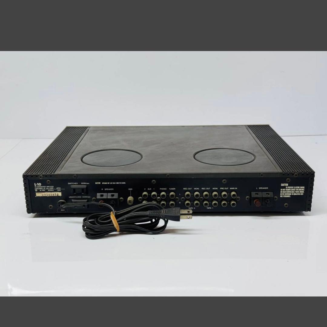 LUXMAN ラックスマン L-10 プリメインアンプ ③