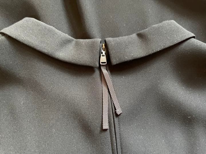 フォクシー　ブラックワンピース　袖付　40 卒業式　入学式