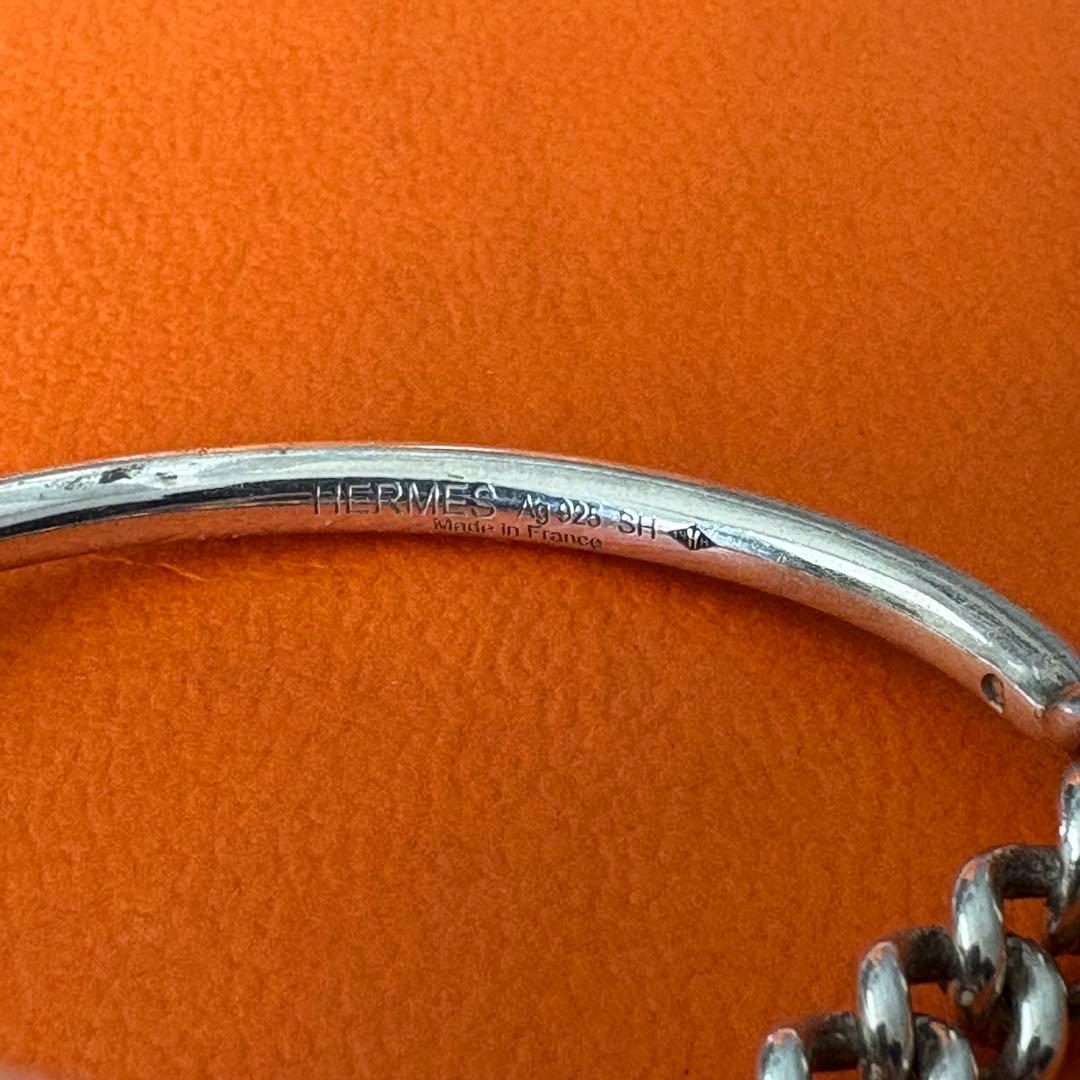 [正規品] HERMES 【Croiette】 シルバー925 ブレスレット