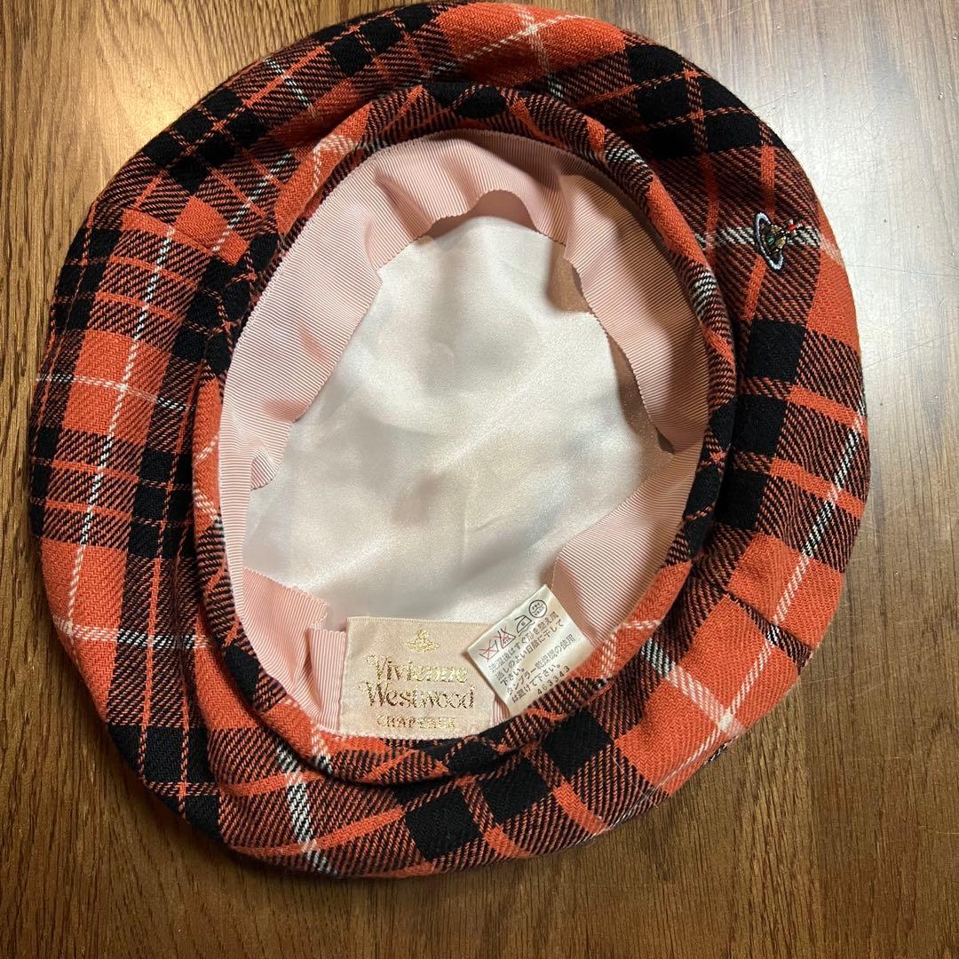 Vivienne Westwood 90s タータンチェック ベレー