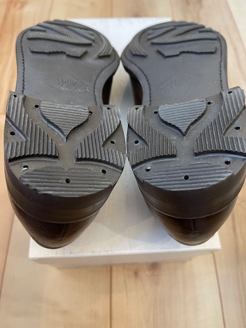 英国製ロイドフットウェア ダークブラウンディアスキン Uチップ UK8.5E