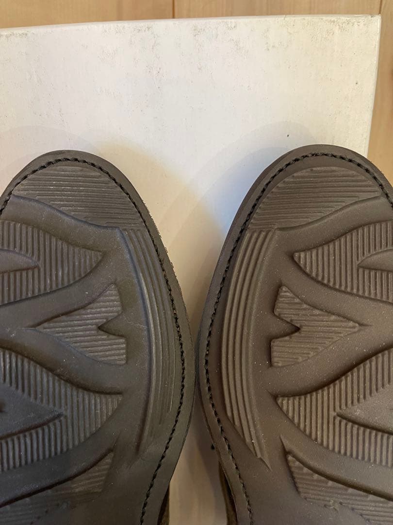 英国製ロイドフットウェア ダークブラウンディアスキン Uチップ UK8.5E