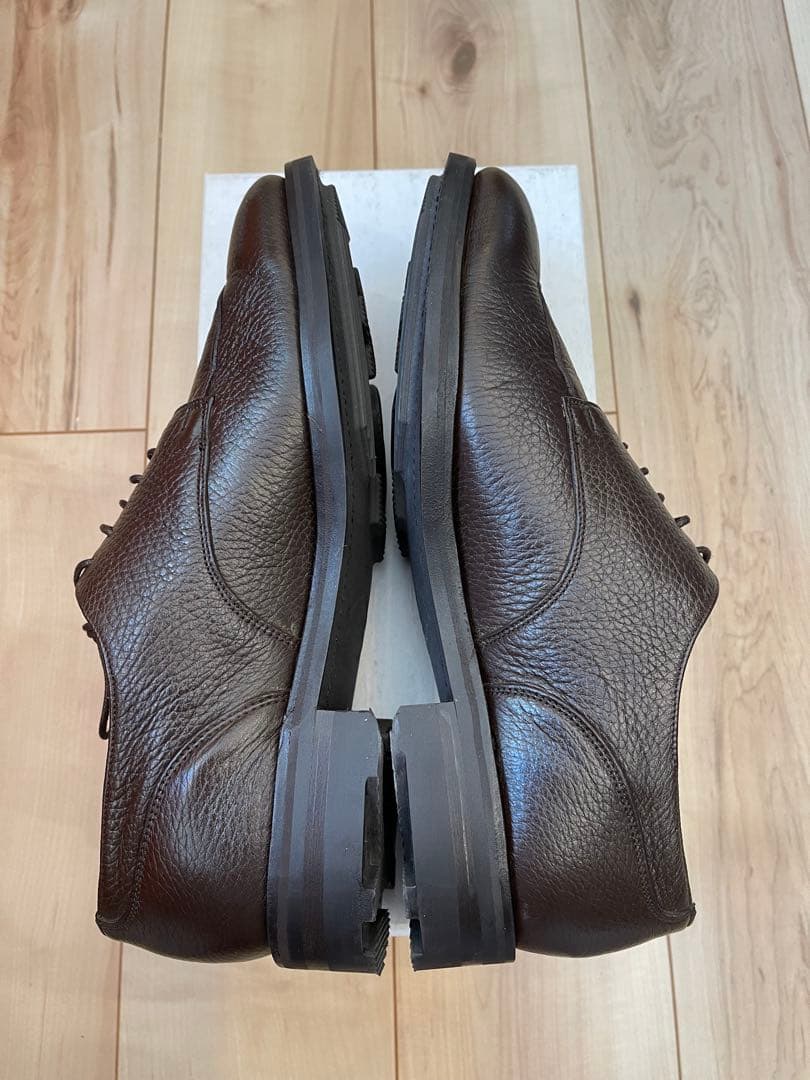 英国製ロイドフットウェア ダークブラウンディアスキン Uチップ UK8.5E