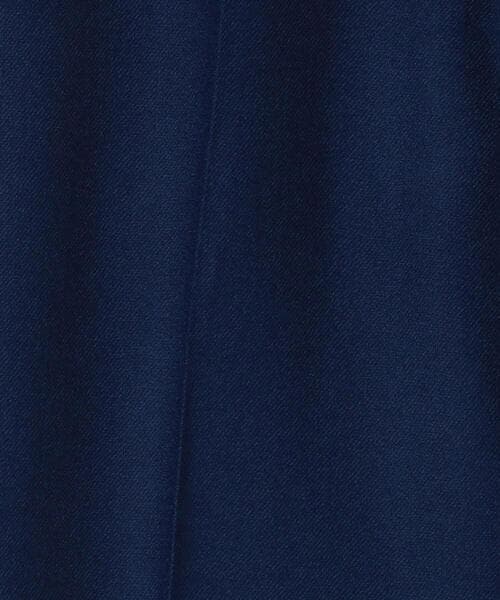 新品 TOMORROWLAND 22AW バックシャーリングスリムパンツ 青 S