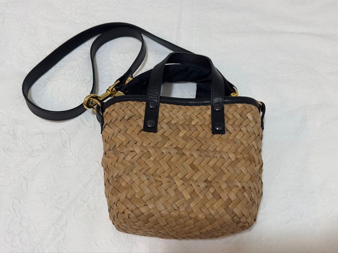 最終値下げ　SACAI ハイブリッド　マルシェ　マイクロ　バッグ　カゴバッグ