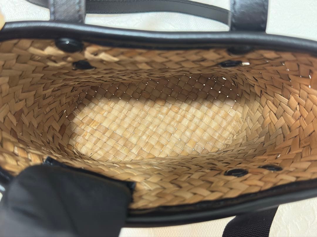 最終値下げ　SACAI ハイブリッド　マルシェ　マイクロ　バッグ　カゴバッグ