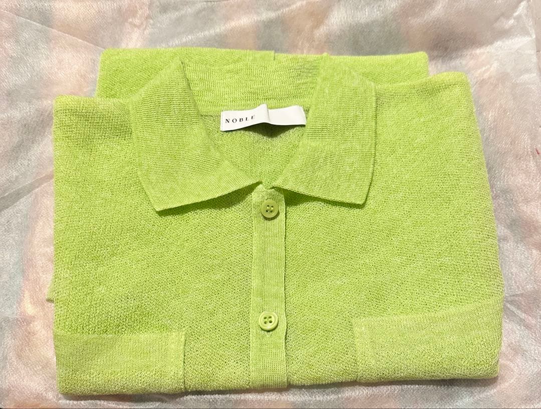 ノーブルnoble ノースリーブシャツ フリーサイズ