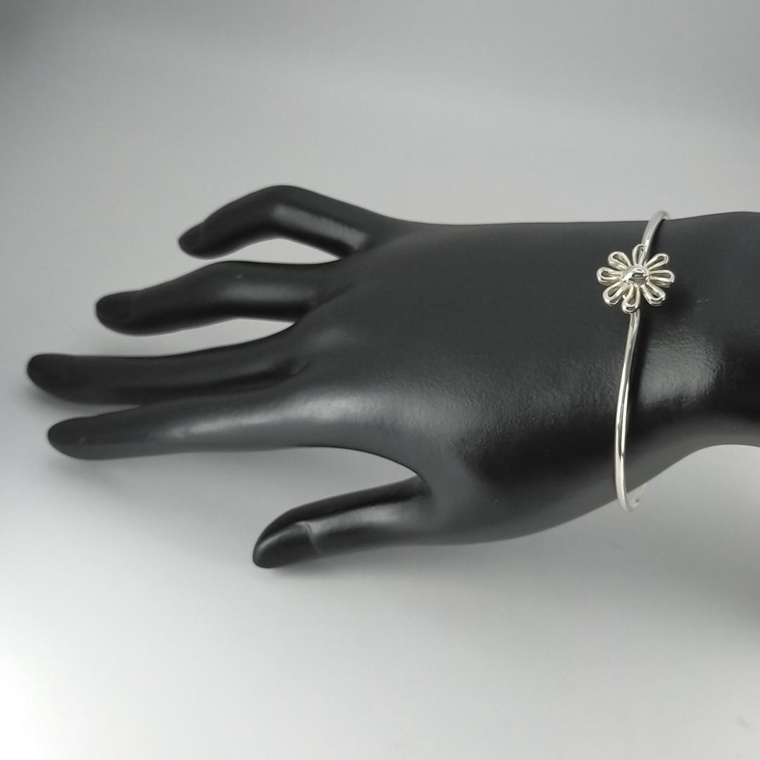 ★在庫一掃★【ティファニー】デイジー　フラワー　バングル　1098