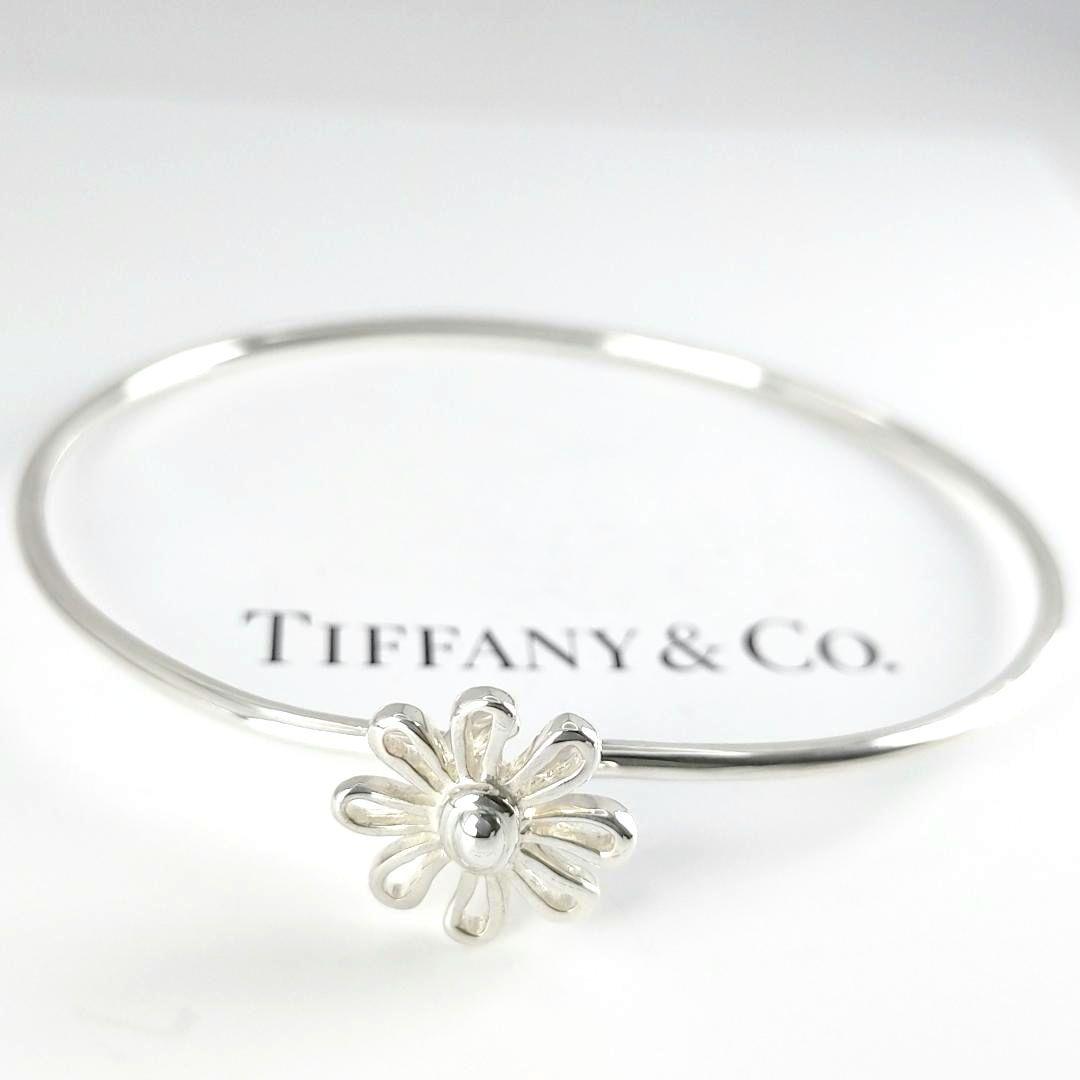 ★在庫一掃★【ティファニー】デイジー　フラワー　バングル　1098