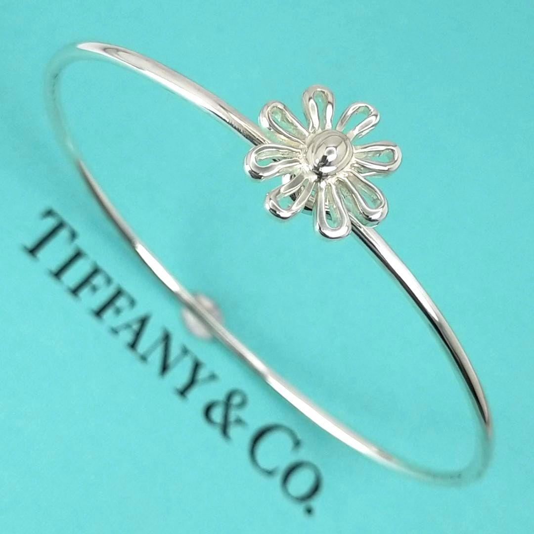 ★在庫一掃★【ティファニー】デイジー　フラワー　バングル　1098