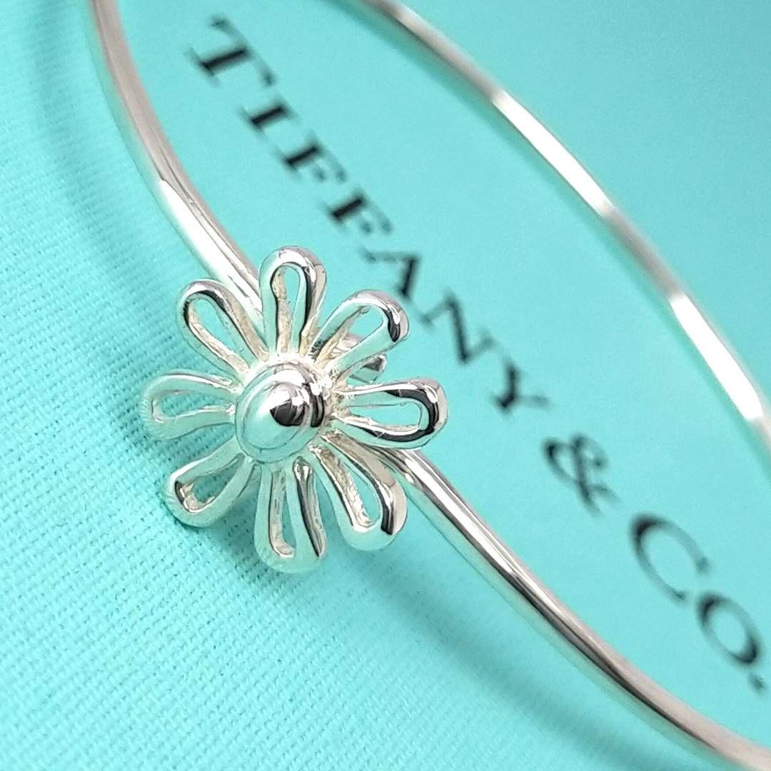 ★在庫一掃★【ティファニー】デイジー　フラワー　バングル　1098
