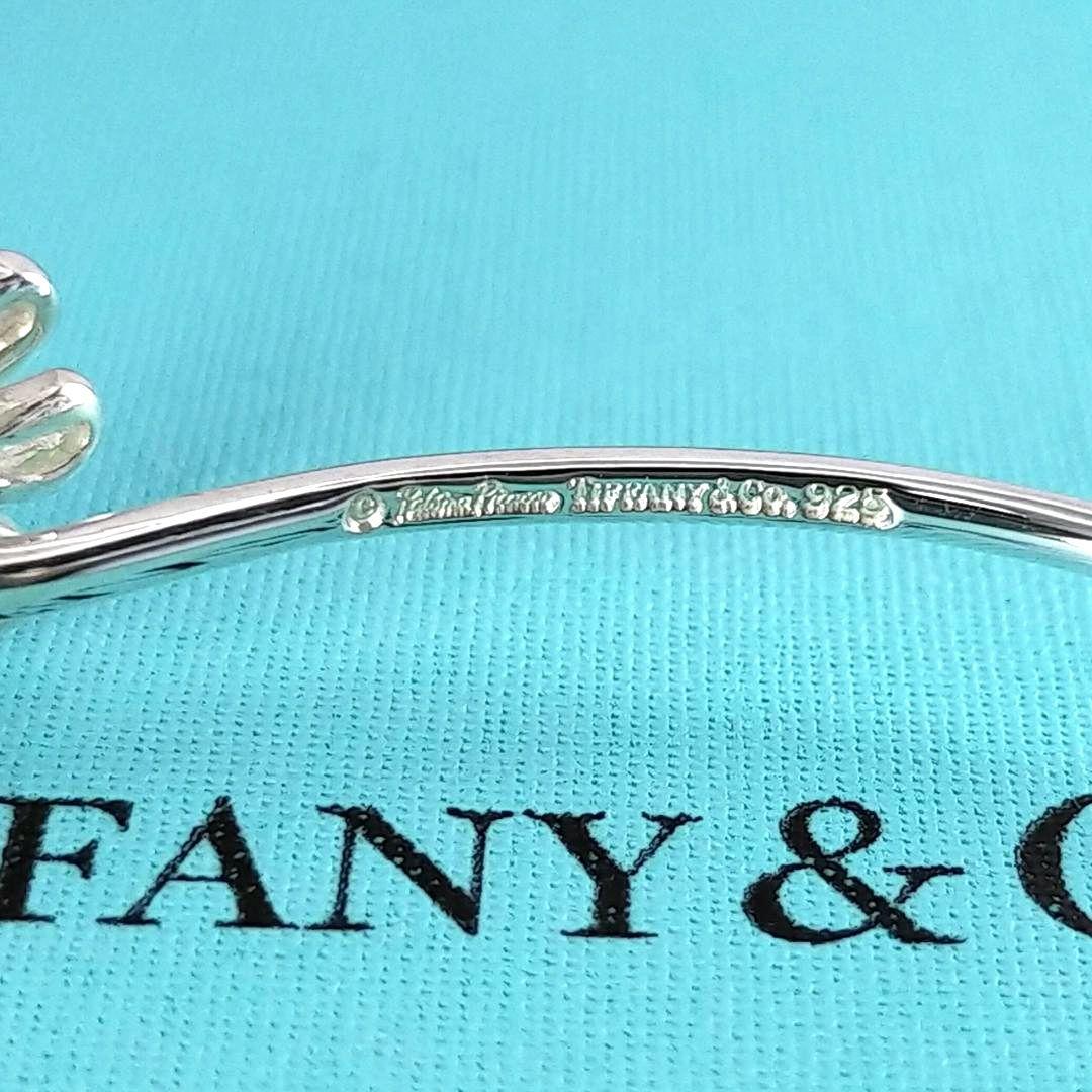 ★在庫一掃★【ティファニー】デイジー　フラワー　バングル　1098