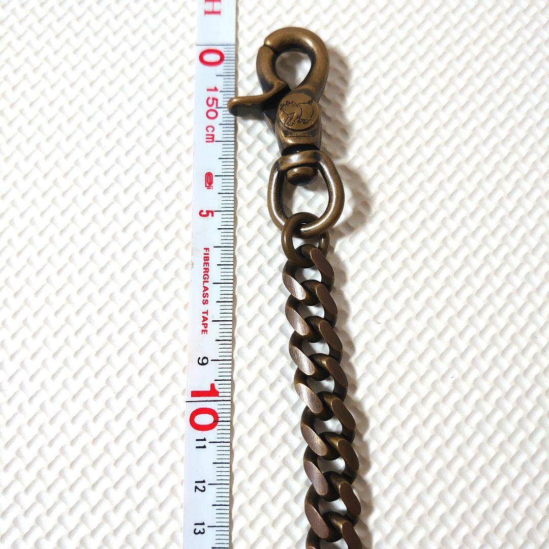 STUDIO D'ARTISAN ウォレットチェーン 7274B ゴールド