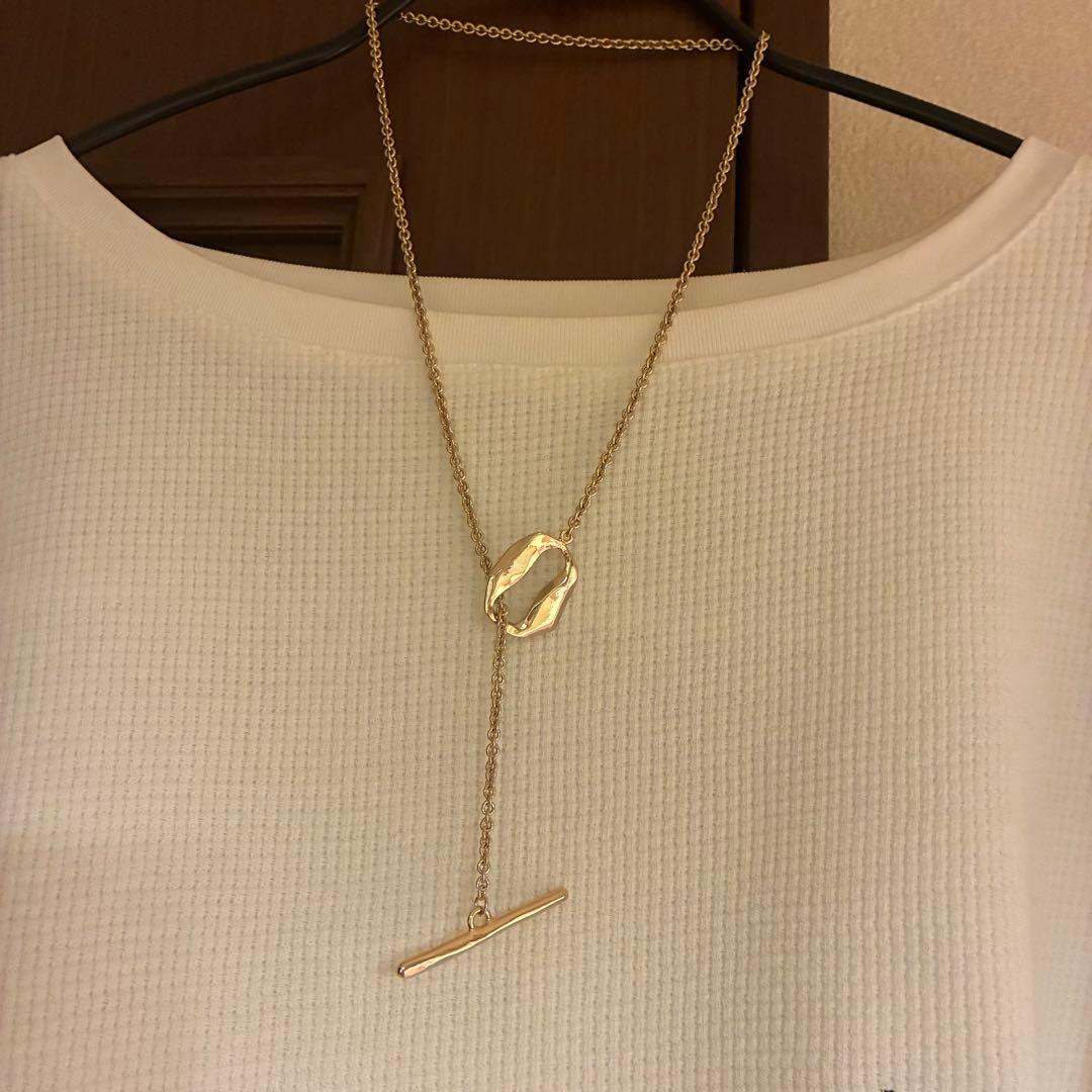 【シーズマーラ】　マンテルネックレス　GOLD