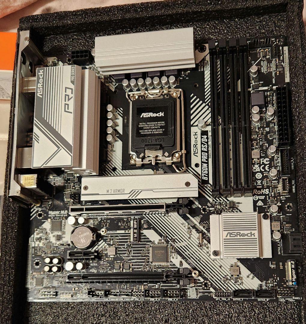 マザーボード ASROCK B760M PRO RS/D4