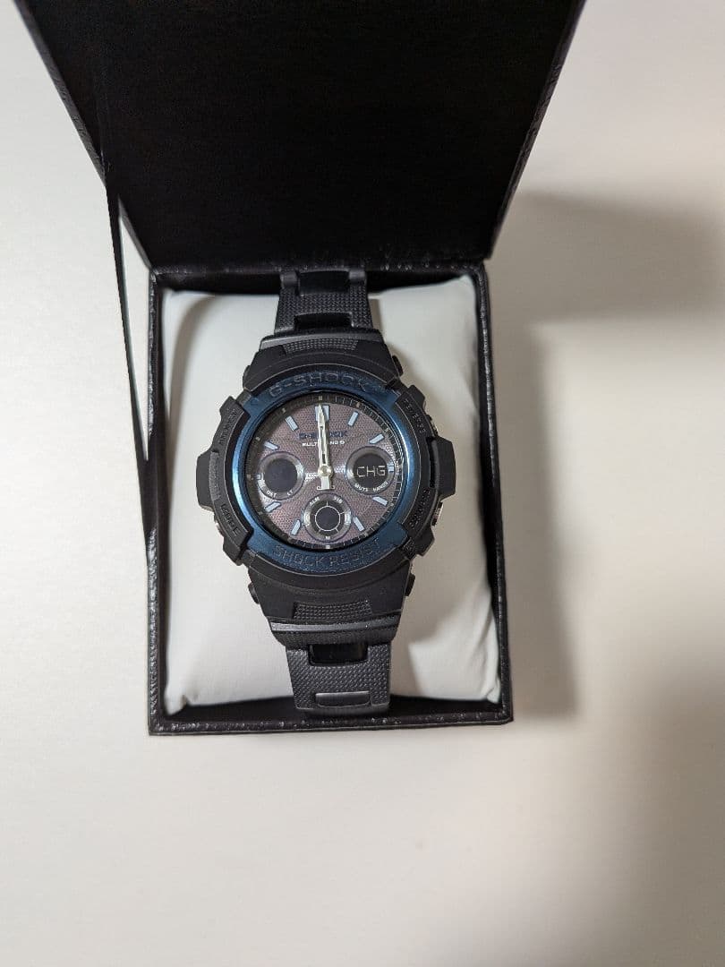 【ほぼ未使用】G-SHOCK 電波ソーラー AWG-M100 付属品完備