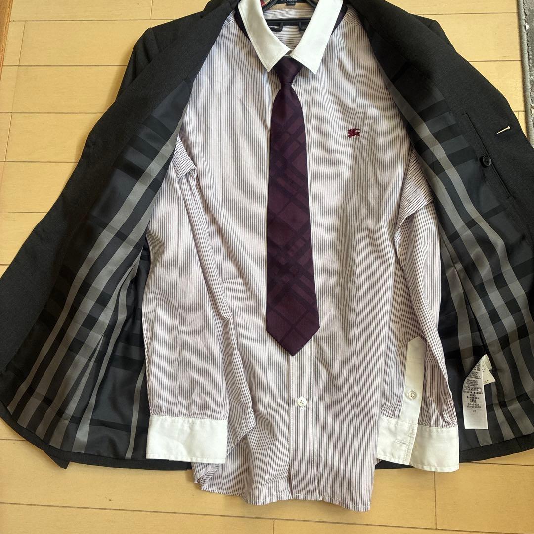 バーバリー　スーツ　５点セット　160㎝　男の子　卒業式　発表会　結婚式　受験
