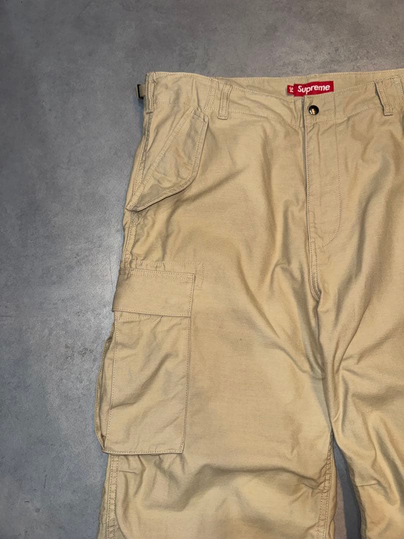 【美品】Supreme 25SS カーゴパンツ 34