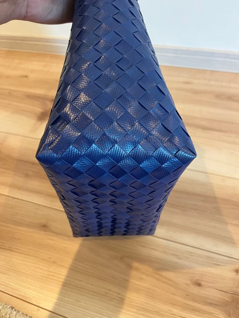 MARNI MARKET かごバッグ ネイビー