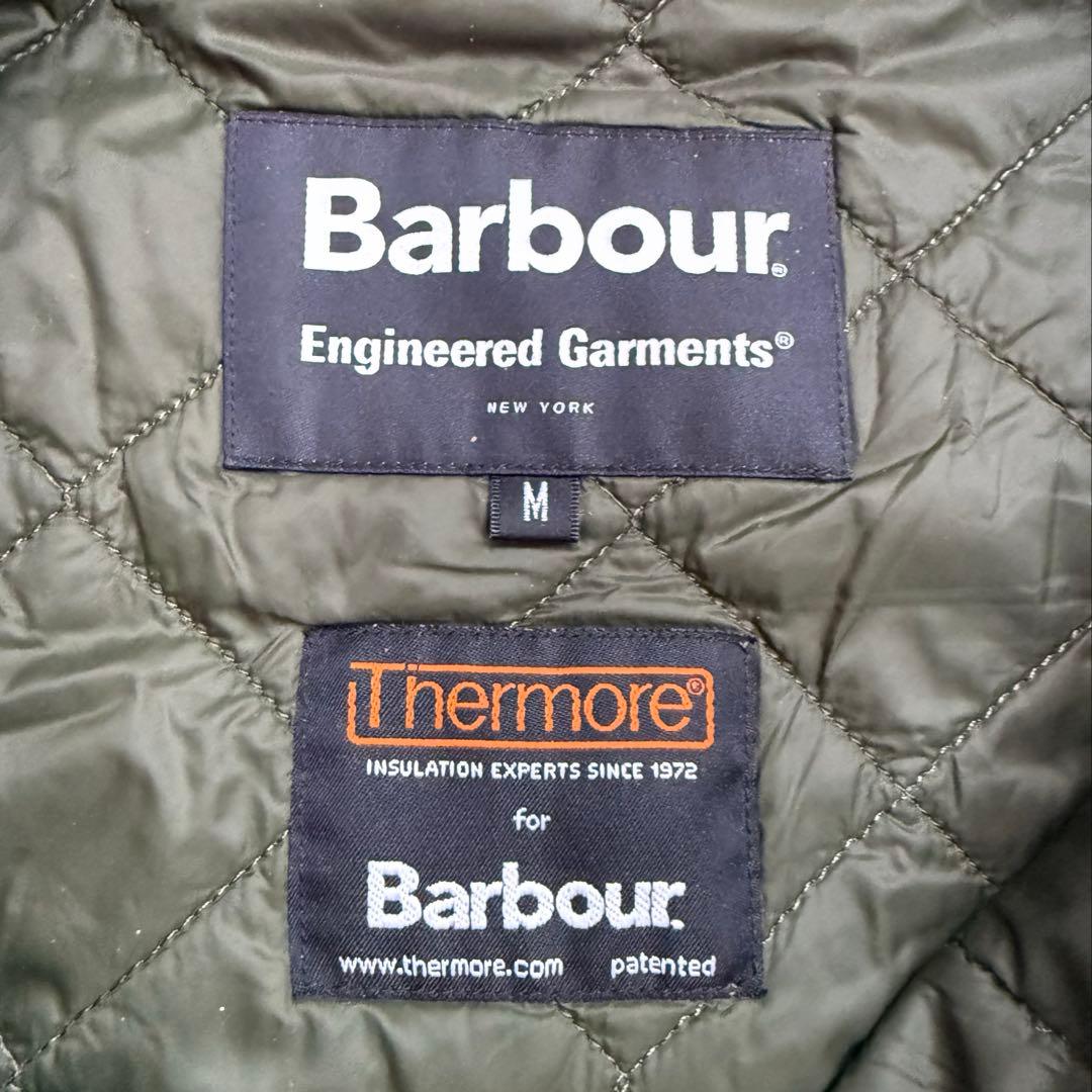 Barbour × Engineered Garments VEST M　スペイ