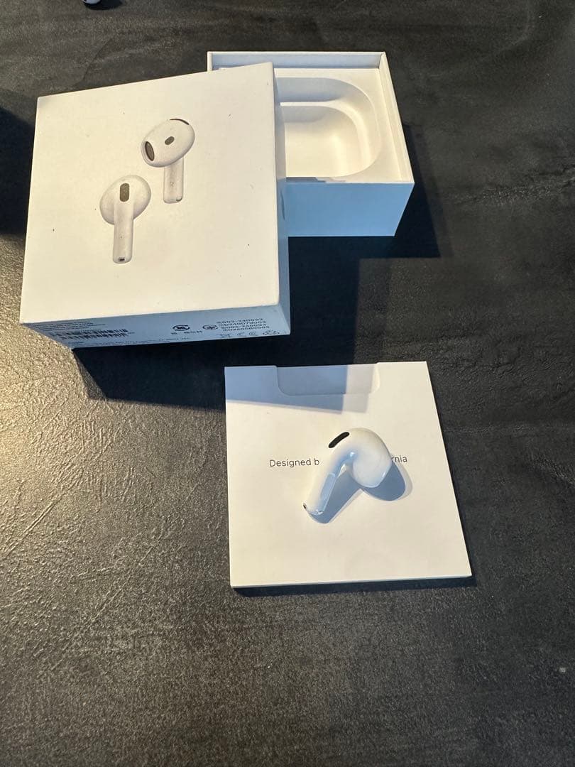 AirPods第4世代ホワイト 元箱付き 右耳