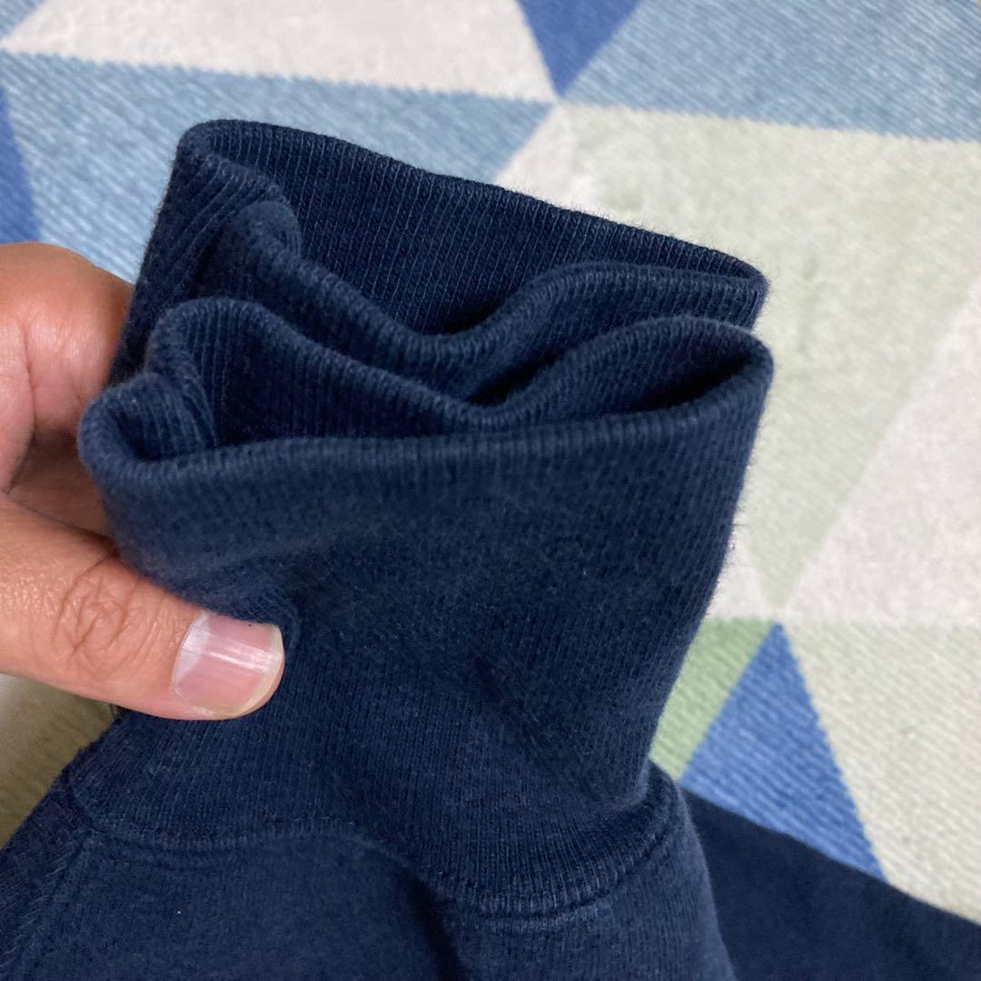 90s Champion濃紺 リバースウィーブ 刺繍タグ Lサイズ USA製