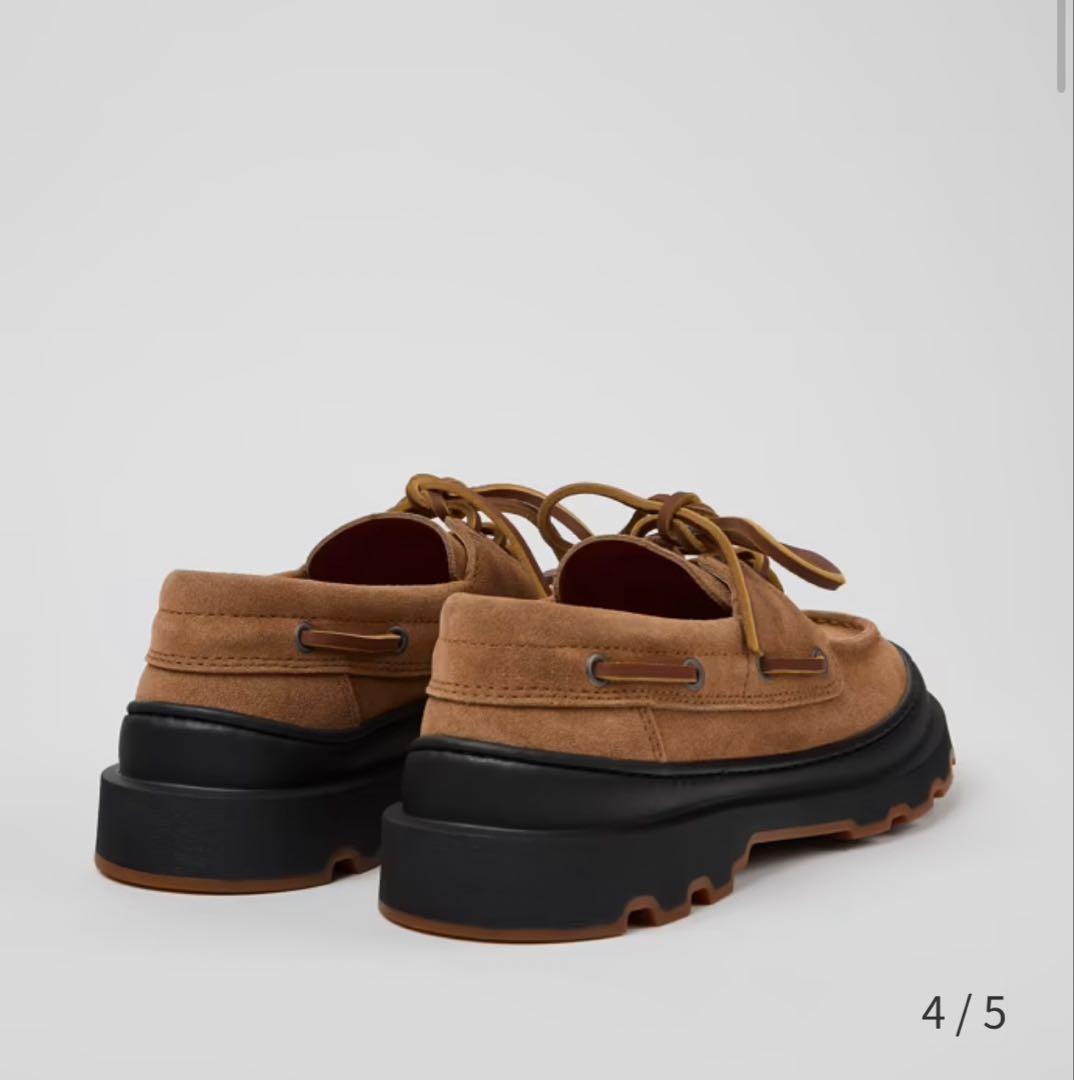 2*0様 CAMPERカンペール　ブルートゥスプラス デッキシューズ24.5cm