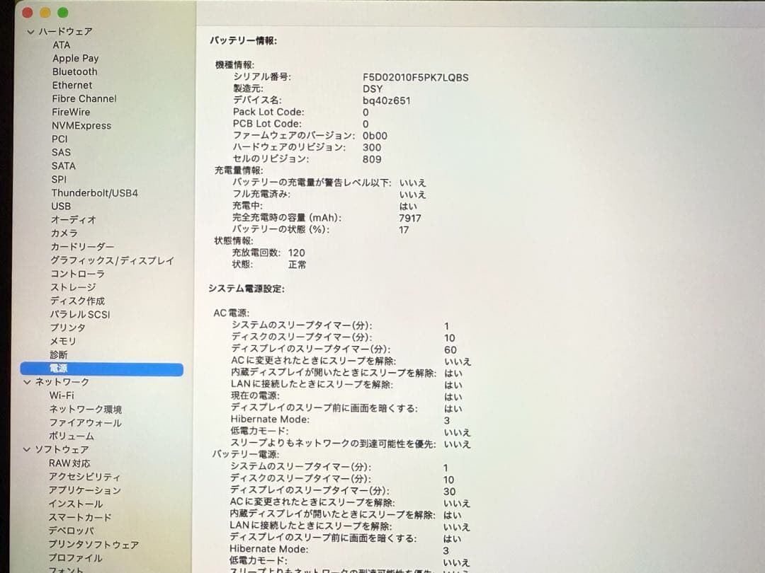 Macbook Pro 16インチ2019 モデル