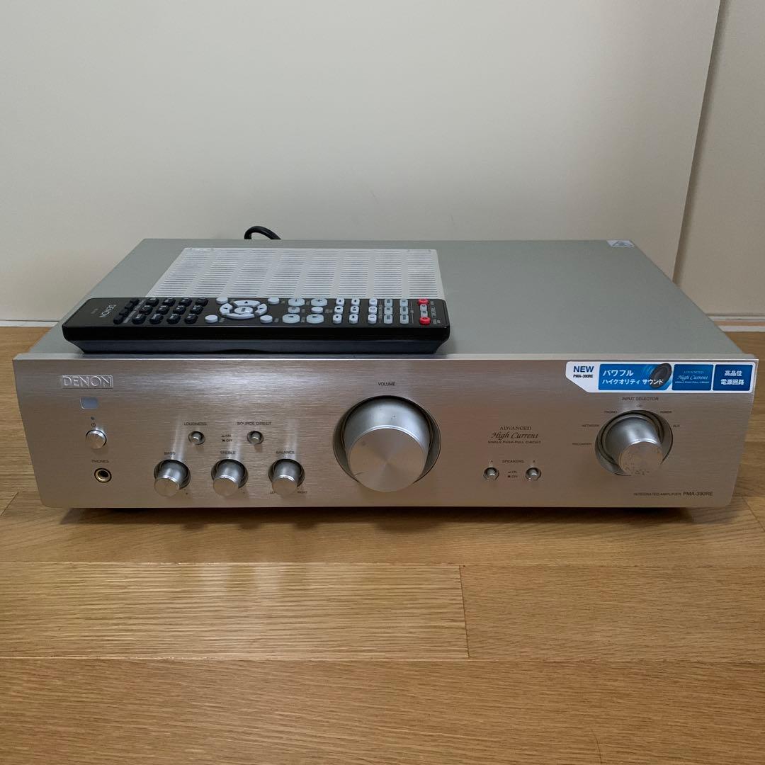 Denon プリメインアンプ PMA-390RE プレミアムシルバー