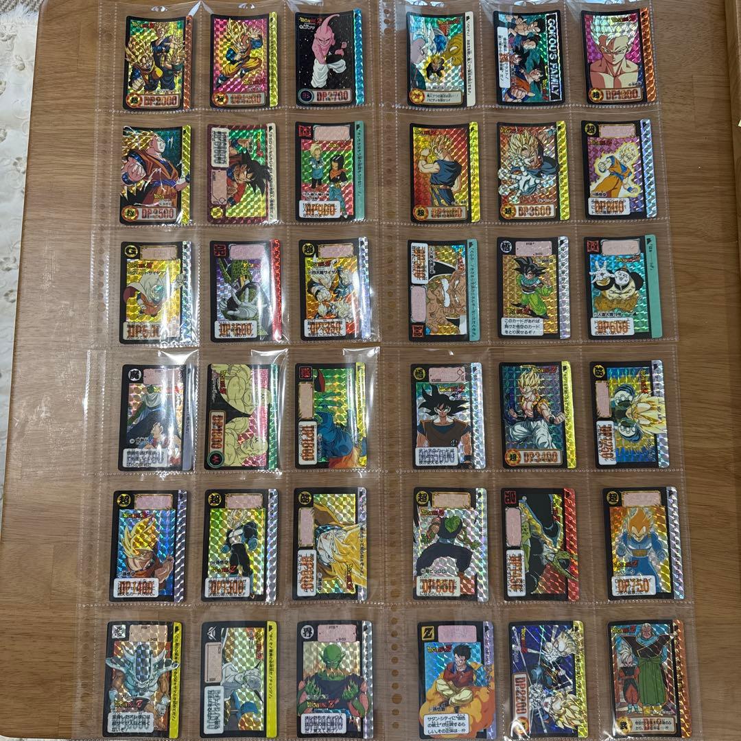 ②ドラゴンボールカードダス　キラ 36枚セット
